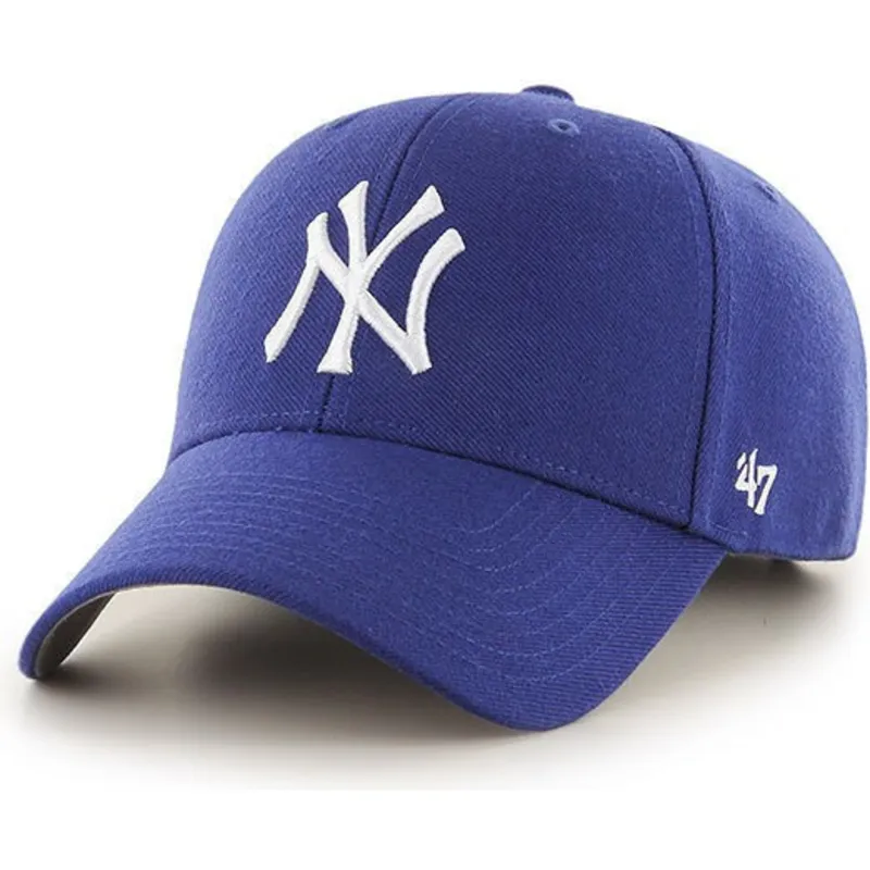 czapki-curva-niebieski-tasma-regulowana-dla-dziecka-new-york-yankees-mlb-47-brand