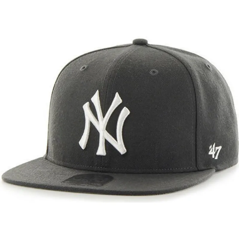 czapki-plana-czarny-snapback-new-york-yankees-mlb-47-brand czapki-plana-czarny-snapback-new-york-yankees-mlb-47-brand