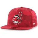 czapki-plana-kamuflaz-snapback-cleveland-indians-mlb-47-brand