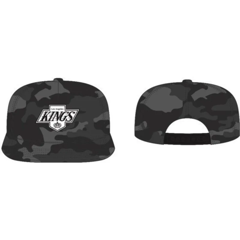 czarna-czapka-z-daszkiem-typu-snapback-z-kamuflazem-los-angeles-kings-nhl-captain-dt-marki-47-brand