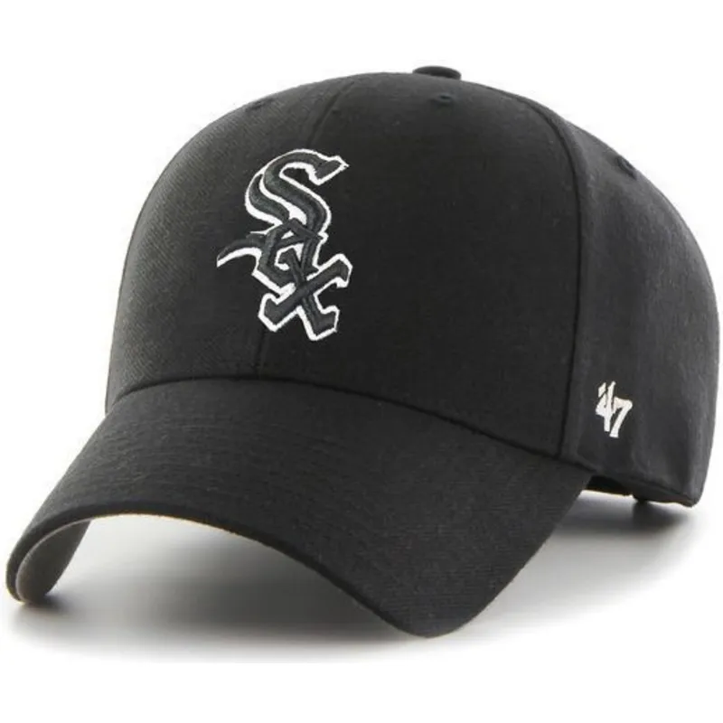 czapki-curva-czarny-snapback-chicago-white-sox-mlb-47-brand czapki-curva-czarny-snapback-chicago-white-sox-mlb-47-brand
