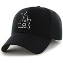 wyginieta-czapka-czarna-snapback-z-bialy-m-logo-i-czarna-los-angeles-dodgers-mlb-mvp-47-brand
