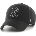 czarna-czapka-z-daszkiem-snapback-z-bialo-czarnym-logo-new-york-yankees-mlb-mvp-od-47-brand