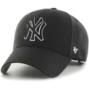 wyginieta-czapka-czarna-snapback-z-bialy-m-logo-i-czarna-new-york-yankees-mlb-mvp-47-brand