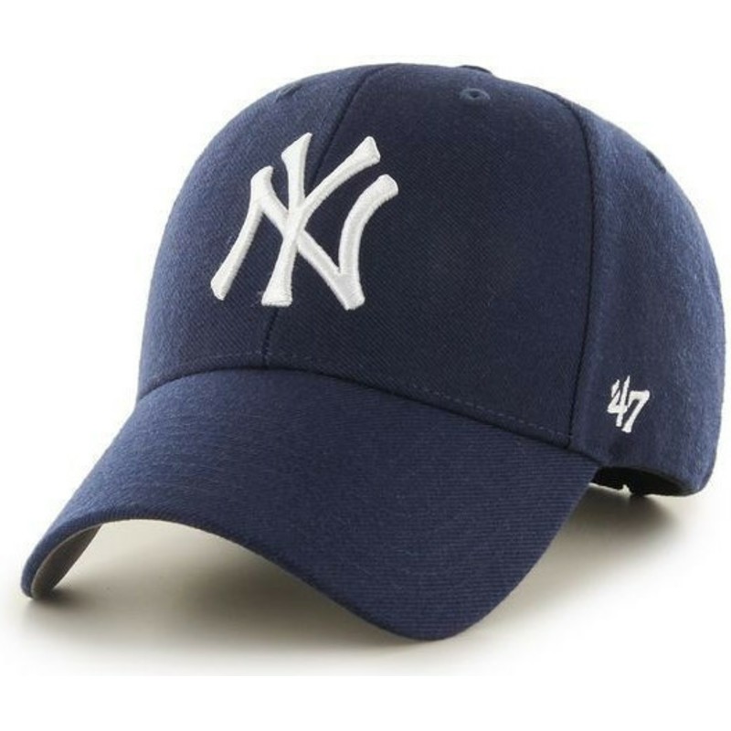 wyginieta-czapka-ciemnoniebieska-z-bialy-m-logo-snapback-new-york-yankees-mlb-mvp-47-brand