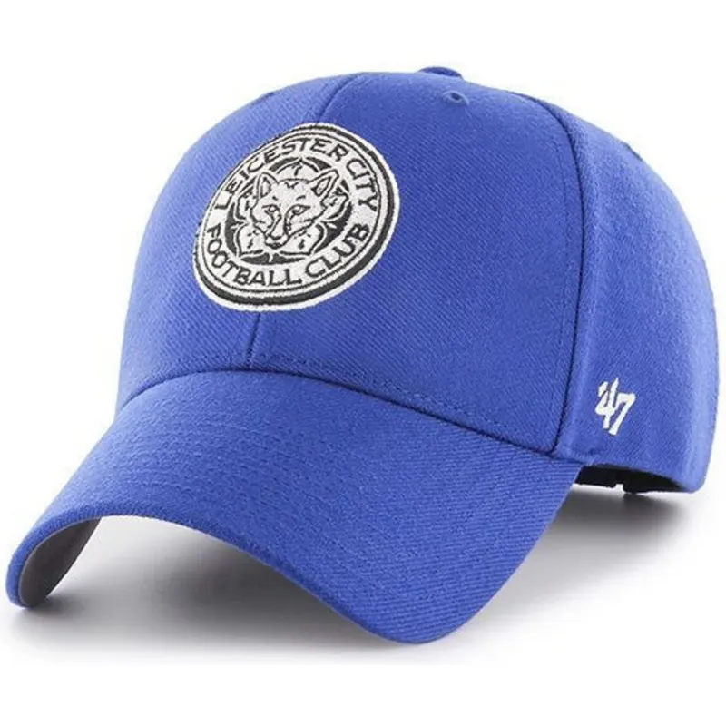 czapki-curva-niebieski-tasma-regulowana-de-zorro-leicester-city-football-club-premier-league-47-brand