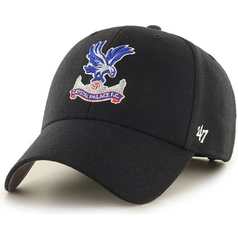 czapki-curva-czarny-tasma-regulowana-de-aguila-crystal-palace-football-club-premier-league-47-brand czapki-curva-czarny-tasma-regulowana-de-aguila-crystal-palace-football-club-premier-league-47-brand