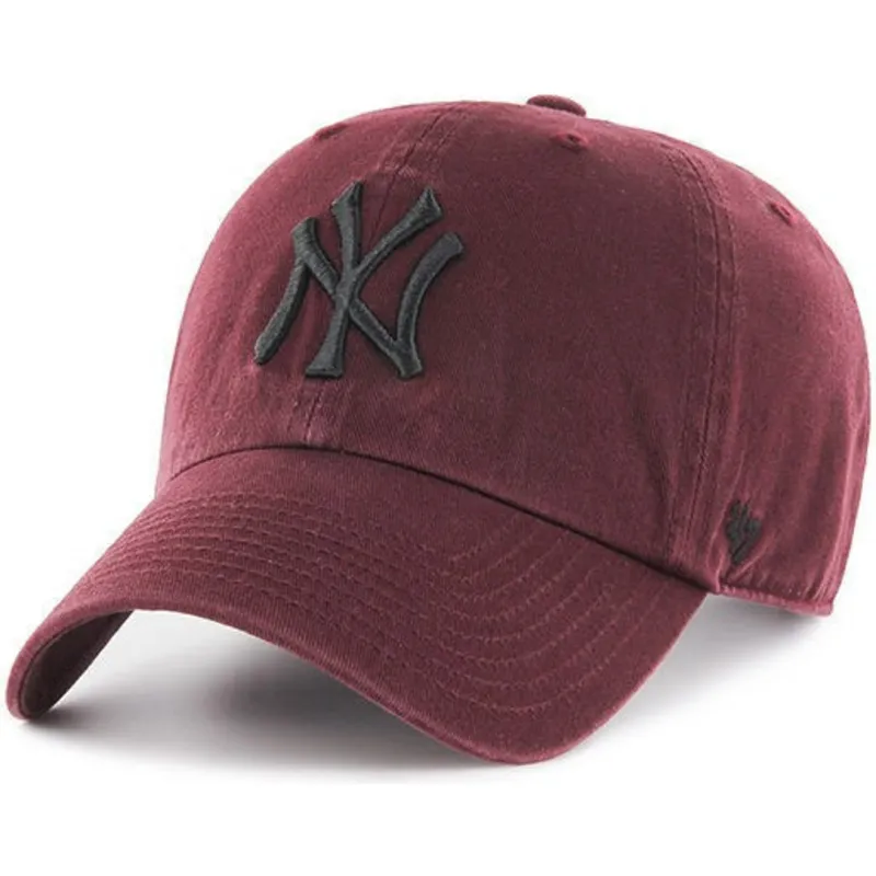 czapki-curva-czerwony-tasma-regulowana-granate-negro-new-york-yankees-mlb-47-brand czapki-curva-czerwony-tasma-regulowana-granate-negro-new-york-yankees-mlb-47-brand