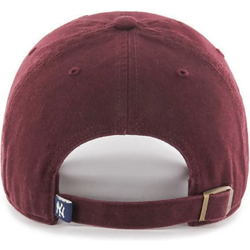 czapki-curva-czerwony-tasma-regulowana-granate-negro-new-york-yankees-mlb-47-brand czapki-curva-czerwony-tasma-regulowana-granate-negro-new-york-yankees-mlb-47-brand