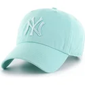 czapka-z-zakrzywionym-daszkiem-w-jasnym-zielonym-kolorze-z-jasnym-zielonym-logo-new-york-yankees-mlb-clean-up-od-47-brand