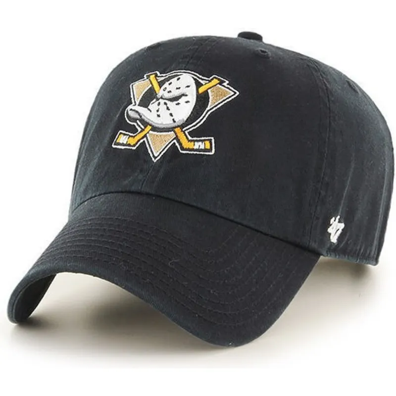 czapki-curva-czarny-tasma-regulowana-anaheim-ducks-nhl-47-brand