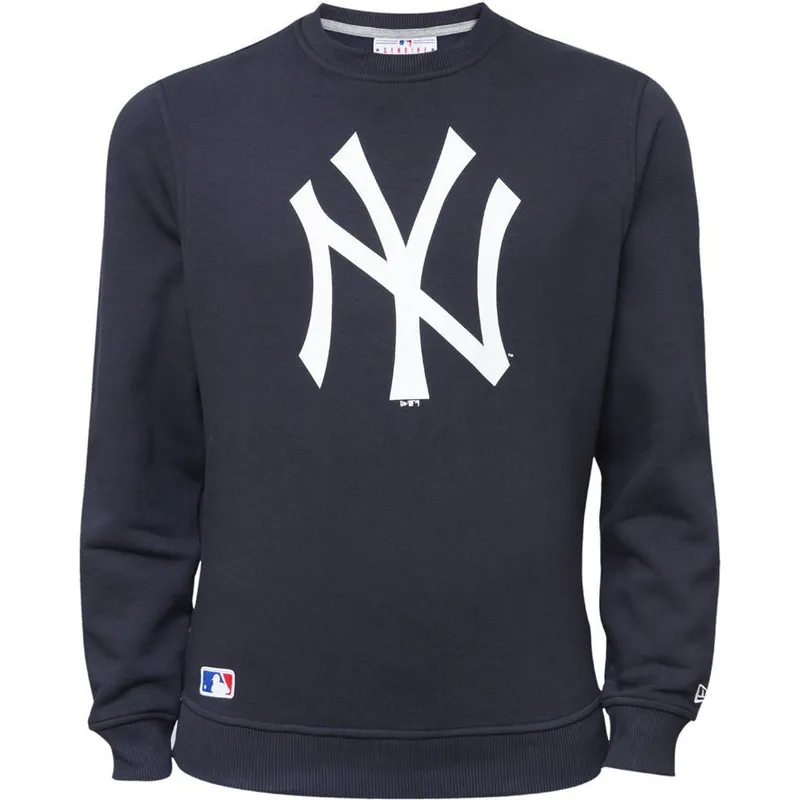 bluzy-bez-kaptura-niebieski-crew-neck-new-york-yankees-mlb-new-era