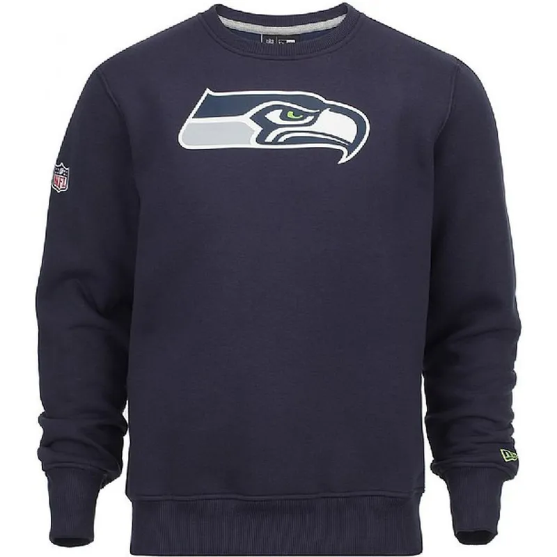 bluzy-bez-kaptura-niebieski-crew-neck-seattle-seahawks-nfl-new-era