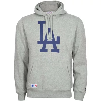 Bluza z kapturem szara Pullover Hoodie Los Angeles Dodgers MLB New Era