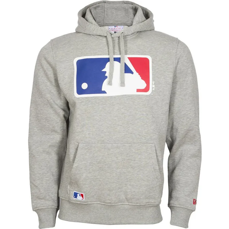 Bluza z kapturem szara Pullover Hoodie MLB New Era: Caphunters.pl