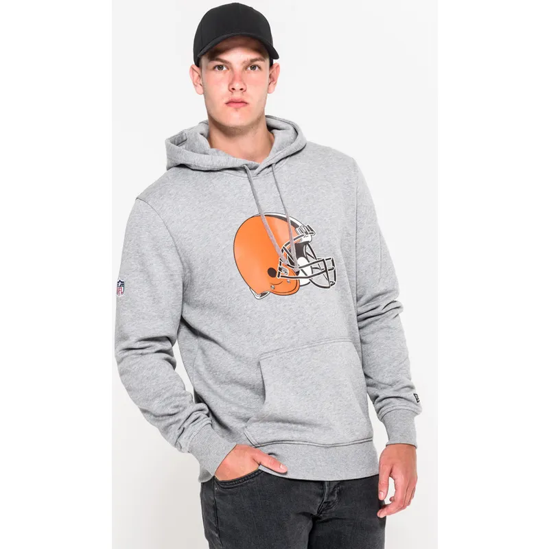 bluzy-z-kapturem-szary-pullover-hoodie-cleveland-browns-nfl-new-era bluzy-z-kapturem-szary-pullover-hoodie-cleveland-browns-nfl-new-era
