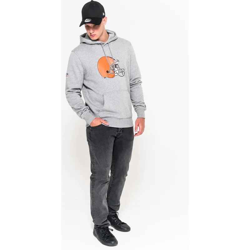bluzy-z-kapturem-szary-pullover-hoodie-cleveland-browns-nfl-new-era bluzy-z-kapturem-szary-pullover-hoodie-cleveland-browns-nfl-new-era