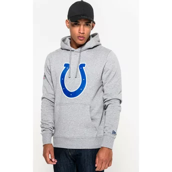 Bluza z kapturem szara Pullover Hoodie Indianapolis Colts NFL New Era