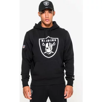 Bluza z kapturem czarna Pullover Hoodie Las Vegas Raiders NFL New Era