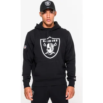 bluzy-z-kapturem-czarny-pullover-hoodie-las-vegas-raiders-nfl-new-era