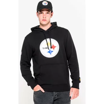 Bluza z kapturem czarna Pullover Hoodie Pittsburgh Steelers NFL New Era
