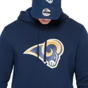 bluzy-z-kapturem-niebieski-pullover-hoodie-los-angeles-rams-nfl-new-era