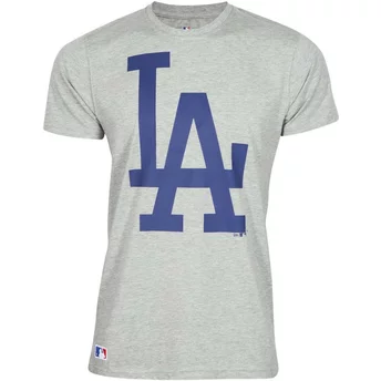 T- Shirt Krótki rękaw szara Los Angeles Dodgers MLB New Era