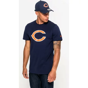 T- Shirt Krótki rękaw niebieska Chicago Bears NFL New Era