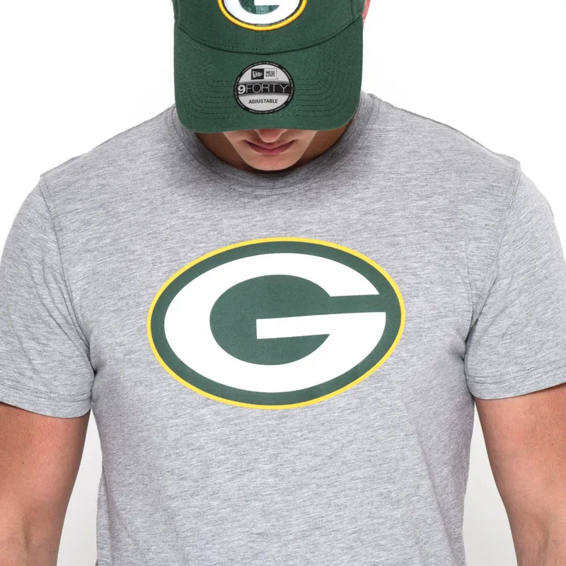 koszulki-krotki-rekaw-szary-de-green-bay-packers-nfl-new-era