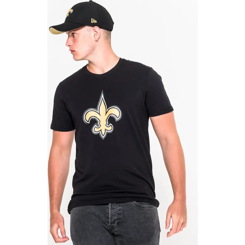koszulki-krotki-rekaw-czarny-de-new-orleans-saints-nfl-new-era