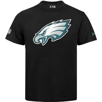 T- Shirt Krótki rękaw czarna Philadelphia Eagles NFL New Era