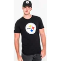 koszulki-krotki-rekaw-czarny-de-pittsburgh-steelers-nfl-new-era
