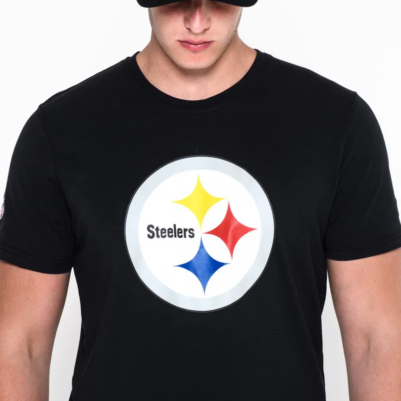 koszulki-krotki-rekaw-czarny-de-pittsburgh-steelers-nfl-new-era