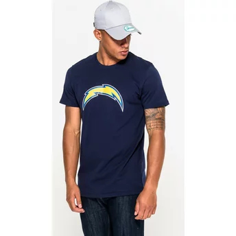 T- Shirt Krótki rękaw niebieska Los Angeles Chargers NFL New Era