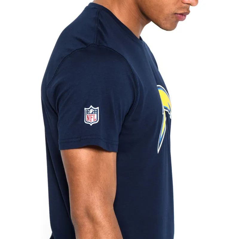 koszulki-krotki-rekaw-niebieski-de-los-angeles-chargers-nfl-new-era