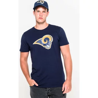T- Shirt Krótki rękaw niebieska Los Angeles Rams NFL New Era