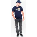 koszulki-krotki-rekaw-niebieski-de-los-angeles-rams-nfl-new-era