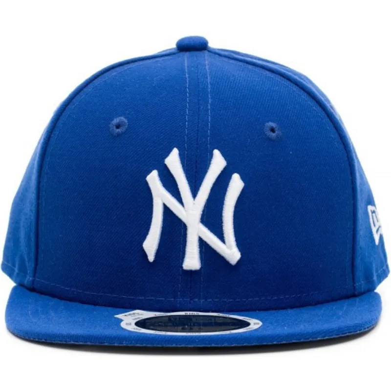 czapki-plana-niebieski-dopasowany-dla-dziecka-59fifty-essential-new-york-yankees-mlb-new-era
