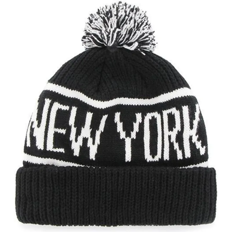 czapki-pompon-czarny-new-york-yankees-mlb-47-brand