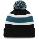 czapki-pompon-czarny-san-jose-sharks-nhl-47-brand