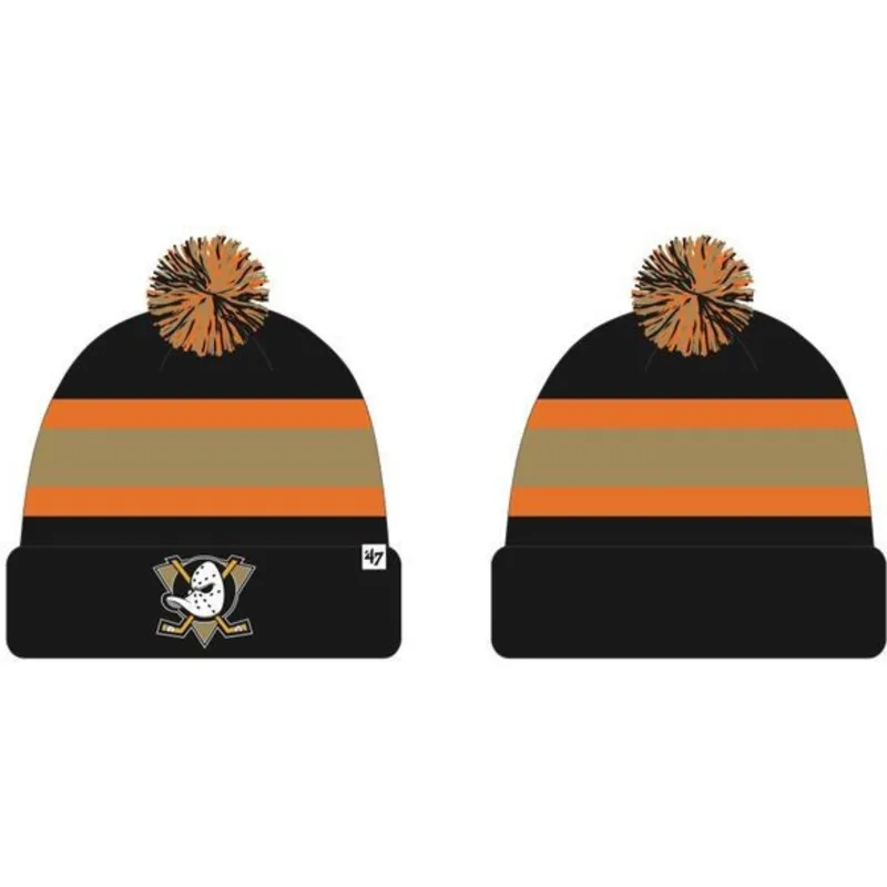 czapki-pompon-czarny-anaheim-ducks-nhl-47-brand