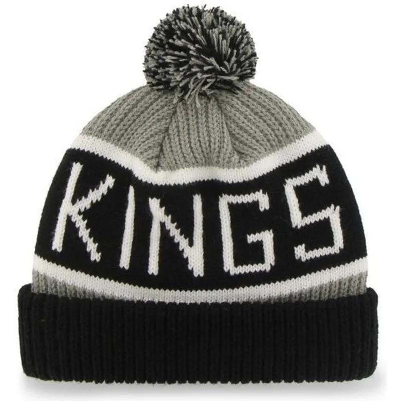 czapki-pompon-szary-los-angeles-kings-nhl-47-brand