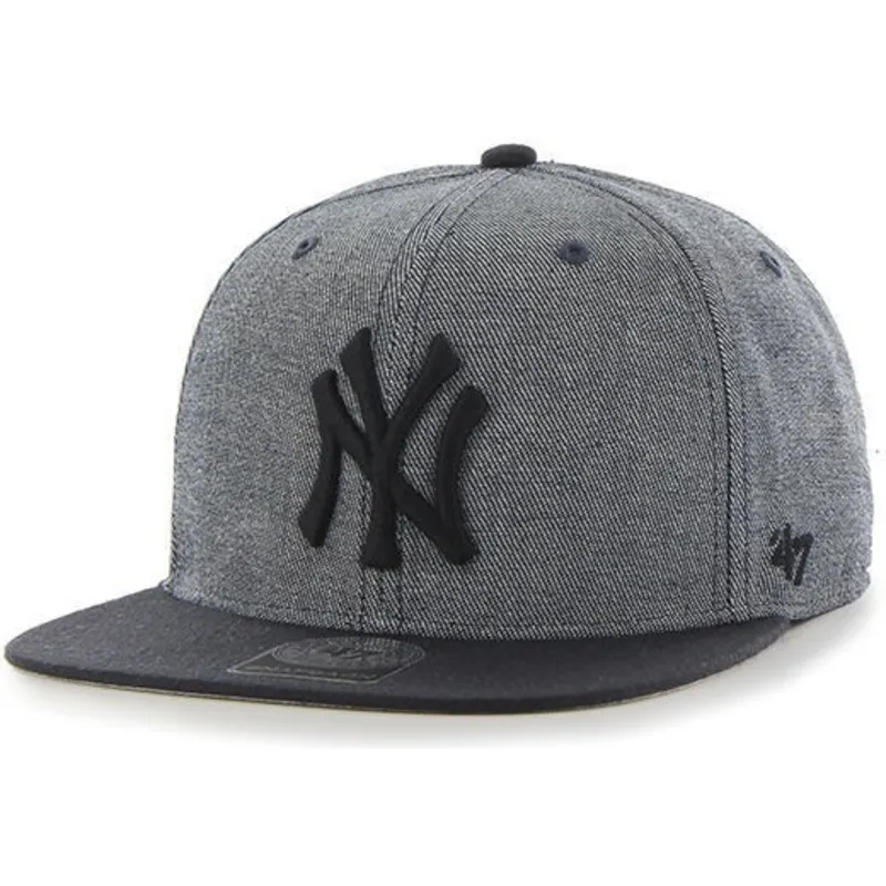 czapki-plana-szary-snapback-new-york-yankees-mlb-47-brand czapki-plana-szary-snapback-new-york-yankees-mlb-47-brand