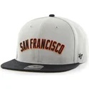 czapki-plana-szary-snapback-letras-san-francisco-giants-mlb-47-brand