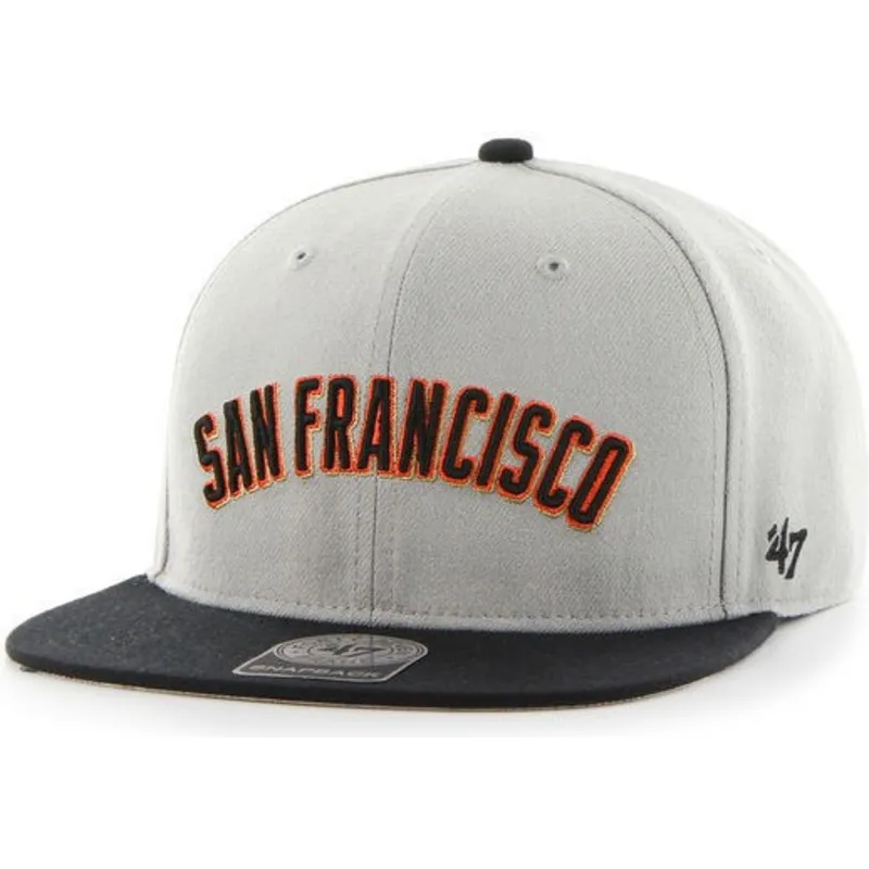 czapki-plana-szary-snapback-letras-san-francisco-giants-mlb-47-brand