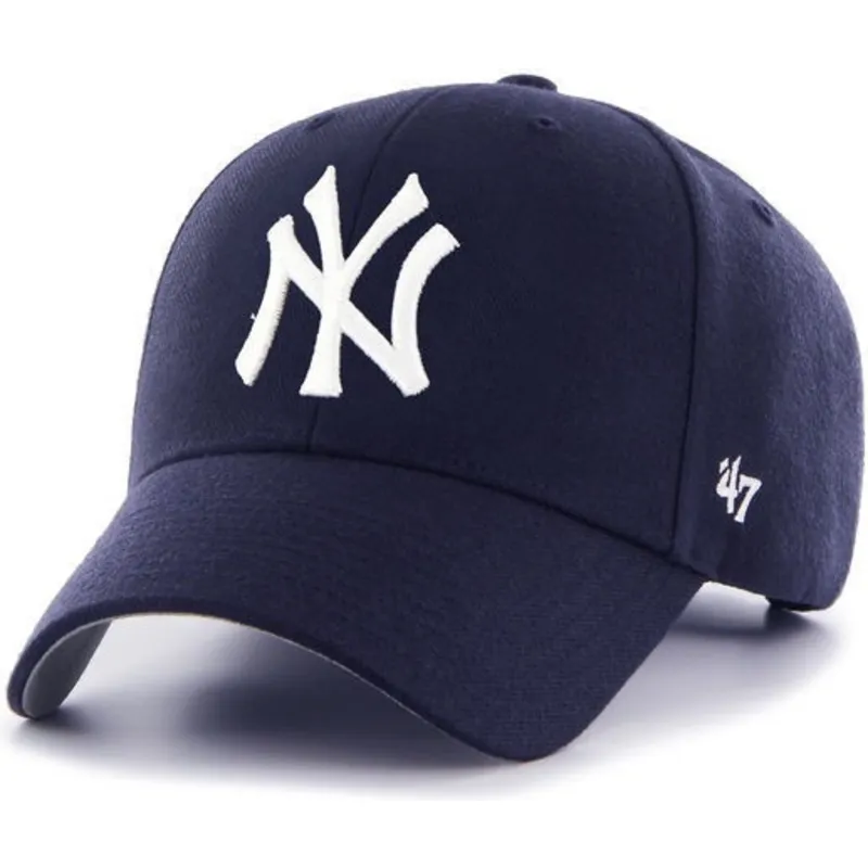 czapki-curva-granatowy-tasma-regulowana-claro-new-york-yankees-mlb-47-brand