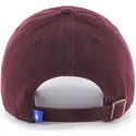 czapka-z-daszkiem-w-kolorze-bordowym-z-czarnym-logo-los-angeles-dodgers-mlb-clean-up-od-47-brand