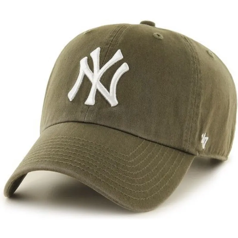 czapki-curva-brazowy-tasma-regulowana-new-york-yankees-mlb-47-brand