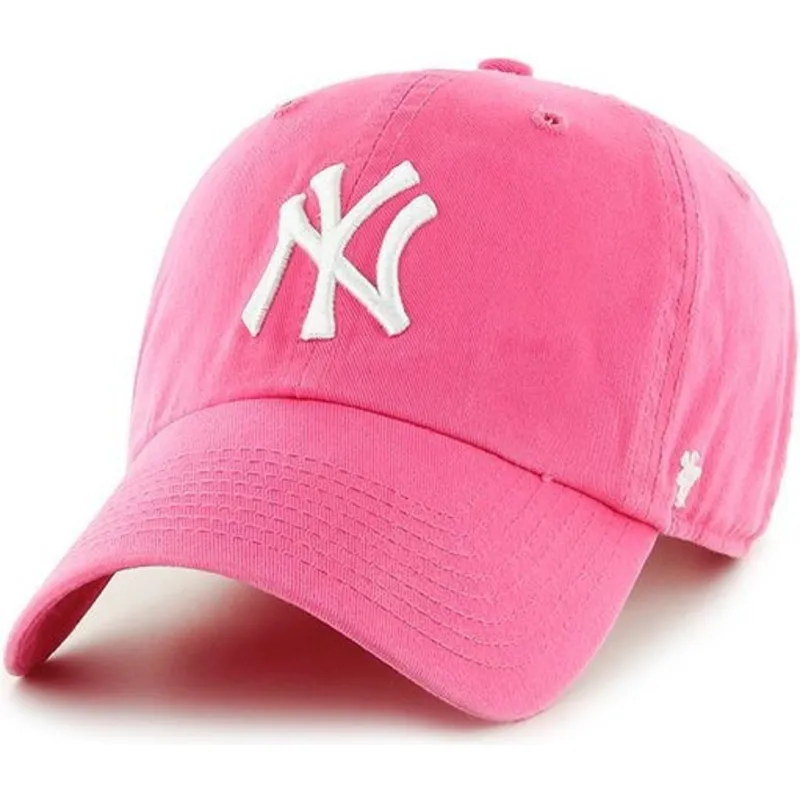 czapki-curva-roz-tasma-regulowana-new-york-yankees-mlb-47-brand czapki-curva-roz-tasma-regulowana-new-york-yankees-mlb-47-brand