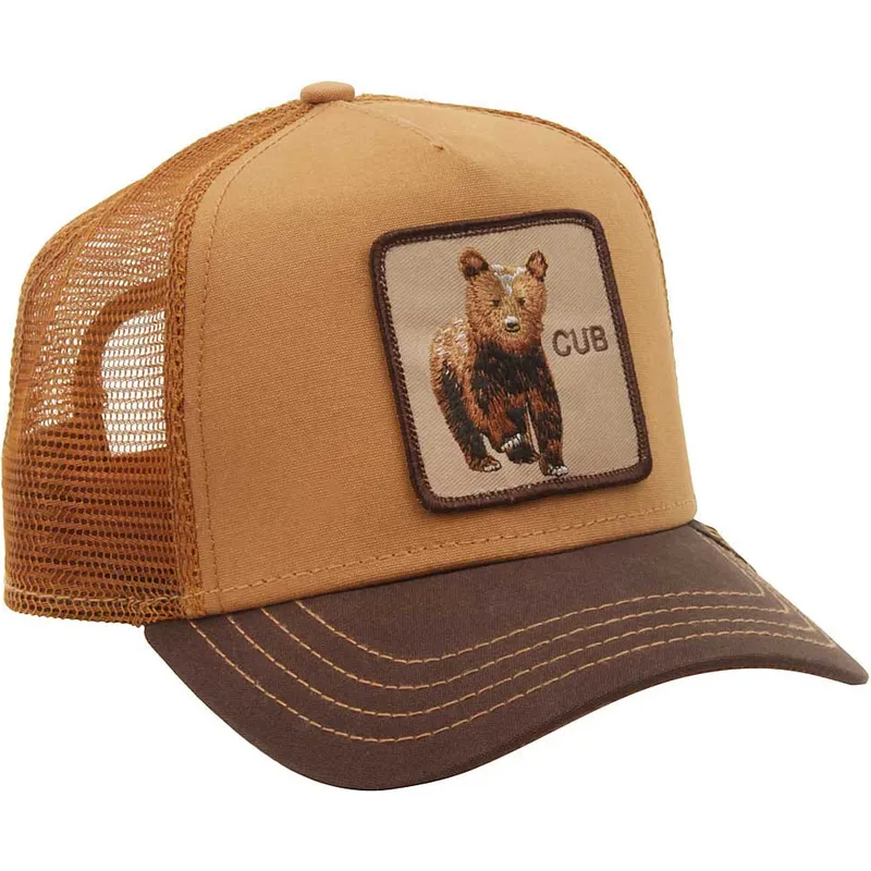 czapki-curva-brazowy-snapback-the-farm-de-goorin-bros czapki-curva-brazowy-snapback-the-farm-de-goorin-bros